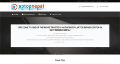 Desktop Screenshot of laptopnepal.com